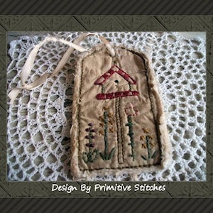 SpringTag Collection-Primitive Stitchery-E-PATTERN by Primitive Stitches-Instant Download image 3