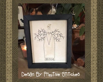 Sara-E-PATTERN-Primitive Stitchery-Natychmiastowe pobranie-przez Primitive Stitches