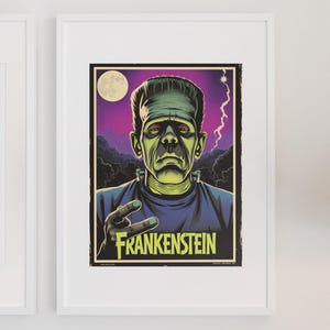 FRANKENSTEIN (1931) Movie Poster Horror - Etsy 日本