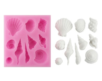 seashell cookie mold