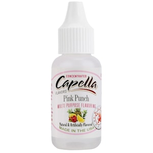 Pink Punch Flavoring - flavoring oil, cotton candy flavoring, frosting flavor, ice cream flavoring, coffee flavoring
