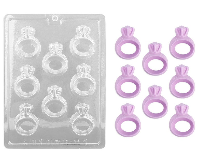 Diamond Ring Chocolate Mold chocolate diamond rings for Etsy