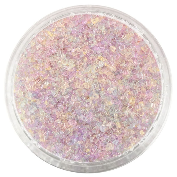 Pastel Rainbow Sanding Sugar - pretty pastel rainbow sprinkles for decorating cupcakes, cakes, cakepops, and cookies