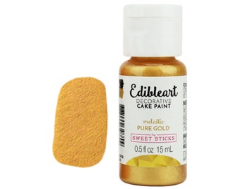 Gold Metallic Food Coloring - Etsy