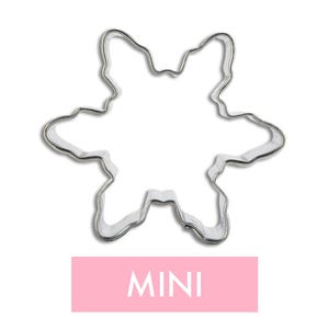 Miniaturowa foremka do ciastek w kształcie płatka śniegu B