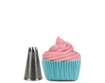 Star MINI Cupcake Decorating Tip #22 - star decorating tip for mini cupcakes