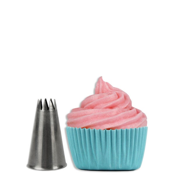 Star MINI Cupcake Decorating Tip #22 - star decorating tip for mini cupcakes