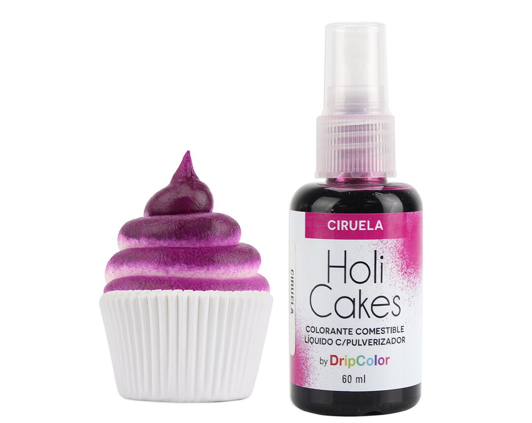 Plum Bordeaux Pump Spray Food Coloring Achieve an Airbrushed Look on