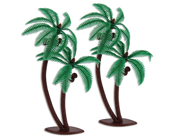 Palm Tree Toppers 12 Palm Tree for Topping Cupcakes and Etsy