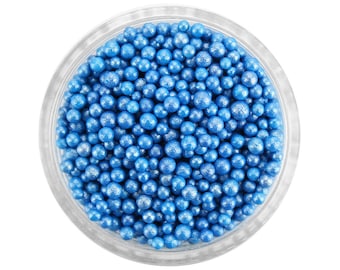 Edible Blue & White Cake Sprinkles Luxury Mix 45g Cupcake Cake - View #7
