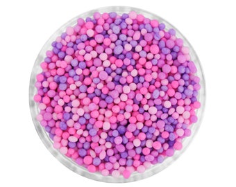 Princess Non-Pareils Blend - Our princess blend is a mix of classic non-pareils in light pink, princess pink, light purple, and lavender.