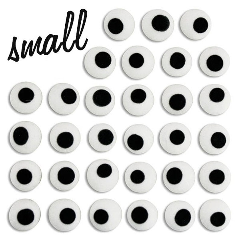 Small White Royal Icing Eyes 50 Tiny Edible Royal Icing Eyes Etsy UK