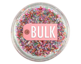 Rainbow Sanding Sugar BULK (1lb) - fint, ljust regnbågsfärgat socker för att dekorera cupcakes, tårtor, cakepops och kakor