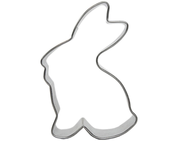 Bunny Rabbit Cookie Cutter - bunny cookie cutter, rabbit cutter, for cookies and fondant.