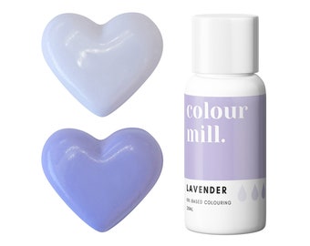 Lavender Colour Mill Oil Based Food Coloring - Lavender food coloring with superior coloring strength, achieve a wide range of colors.