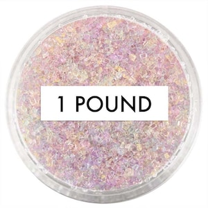 Pastel Rainbow Sanding Sugar 1 Pound - pretty pastel rainbow fine sugar for decorating cupcakes, cakes, cakepops, and cookies