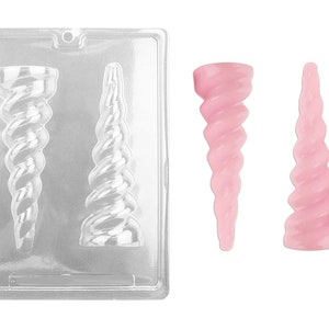 Jumbo Unicorn Horn Chocolate Mold- large unicorn horn for cakes and parties
