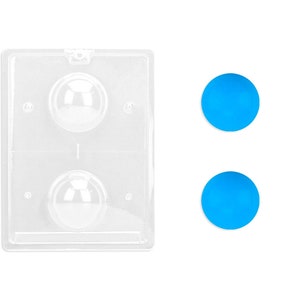 Large Ball Chocolate Mold - A large ball chocolate mold for use with candy melts and chocolate.