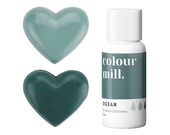 Ocean Colour Mill Oil Based Food Coloring - Ocean food coloring with superior coloring strength, achieve a wide range of colors.