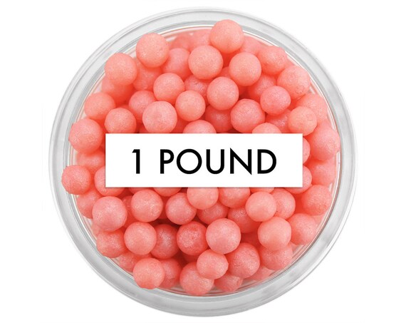 Pearly Coral Sugar Pearls 1 LB Edible Shimmer Coral Sugar Pearl Sprinkles -  Etsy Canada