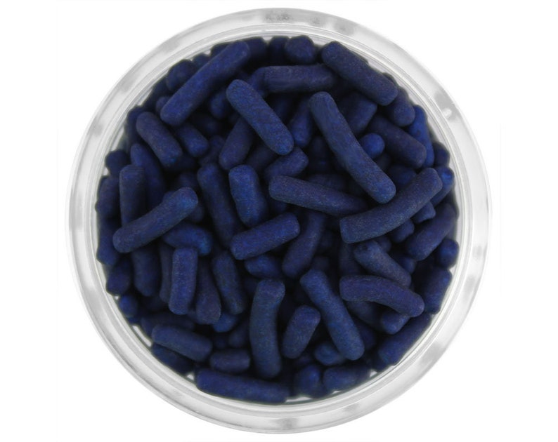 Navy Blue Jimmies Pretty Navy Blue Sprinkles for Decorating Etsy