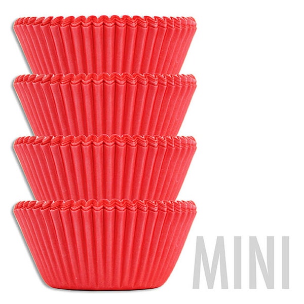 Red Cupcake Liners Etsy