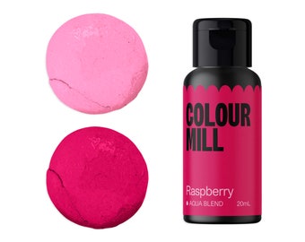 Raspberry Colour Mill Water Based Food Coloring - raspberry  food coloring with superior coloring strength, achieve a wide range of colors.