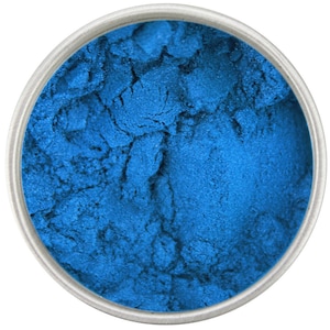 Super Blue Hybrid Luster Dust - Roxy & Rich - Ideal for creating a gorgeous and colorful shiny lustrous finish on your creations!