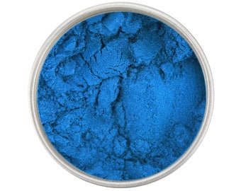 Super Blue Hybrid Luster Dust - Roxy & Rich - Ideal para crear un magnífico y colorido acabado lustroso brillante en sus creaciones!