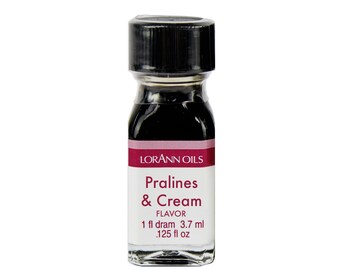 Pralines and Cream Flavoring Oil - Super strength pralines and cream flavoring oil specially formulated for use in chocolate and more.