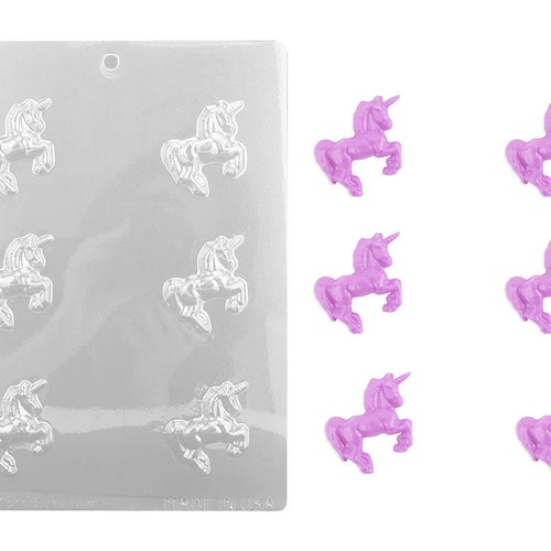 Unicorn Chocolate Mold Unicorn Chocolate Mold Unicorn Candy Etsy