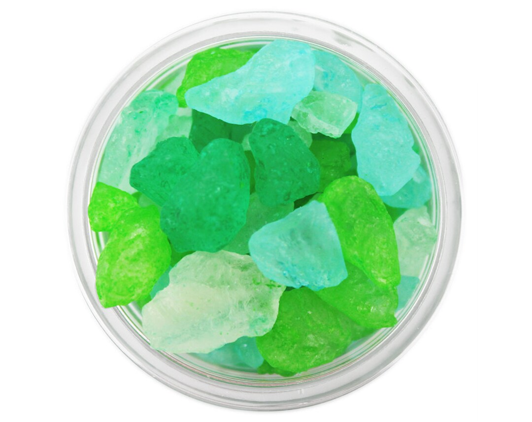 Sugar Sea Glass Edible Sugar Sea Glass, Green Sea Glass, Blue Sea Glass