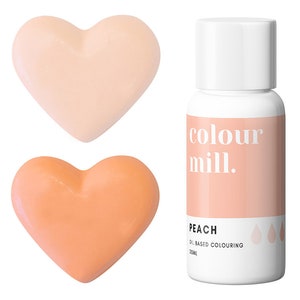 Pfirsich Farbe Mühle Öl basiert Lebensmittel Färbung - Pfirsich Lebensmittel Färbung mit überlegener Färbung Stärke, erreichen eine breite Palette von Farben.
