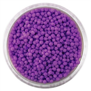Orchid Purple Nonpareils - Classic tiny orchid purple nonpareils add a touch of cute to all your sweet treats!