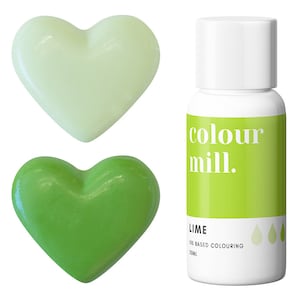Lime Color Lebensmittelfarbe auf Ölbasis - Limette Lebensmittelfarbe mit überlegener Farbstärke, erzielt eine breite Palette von Farben.