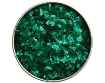 Emerald Green Edible Glitter - dark green edible glitter to sprinkle on your homemade goodies!