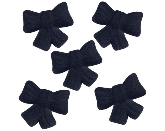 12 Black Bow Sugars Pretty Black Molded Sugar Bows for Topping Your  Cupcakes and Sweet Goodies -  Canada