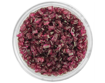 Burgundy Chunky Sugar -  burgundy sugar crystals sprinkles for decorating cupcakes, cakes, cakepops, and cookies