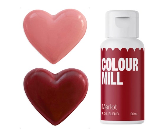 Colorant alimentaire à base d'huile Merlot Color Mill colorant alimentaire  rouge foncé avec une force de coloration supérieure, permet d'obtenir une  large gamme de couleurs. -  France
