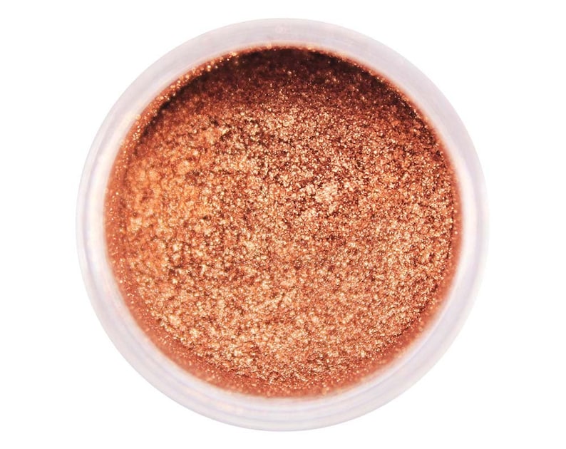 Imperial Rose Gold Highlighter Dust Rose Gold Luster Dust Etsy