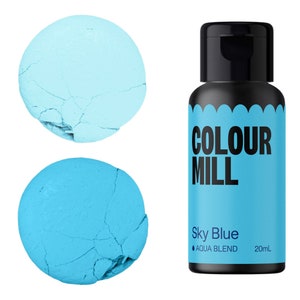 Sky Blue Colour Mill Water Based Food Coloring