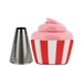 Round Cupcake Decorating Tip #807 - large round decorating tip, jumbo round cupcake decorating tip 