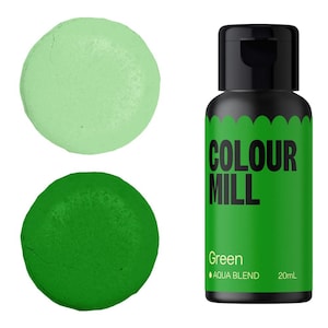 Green Colour Mill Water Based Food Coloring