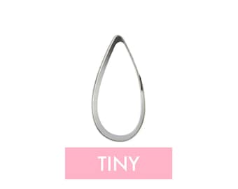 Tiny Raindrop Cookie Cutter- raindrop shape cutter, petal shape, for cookies and fondant