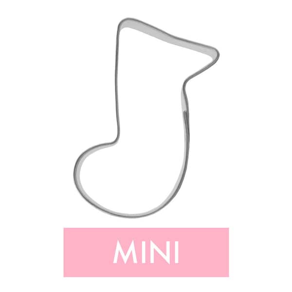 Mini Music Note Cookie Cutter - A mini take on the classic music note cookie cutter!