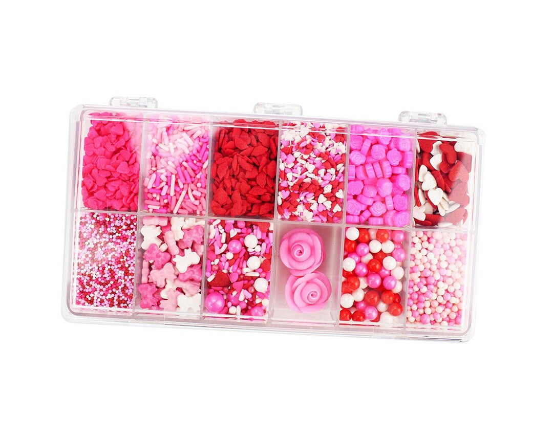 Valentine Party Sprinkle Box a Fun Sprinkle Collection Box, Sprinkle