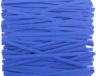 Blue Paper Twist Ties