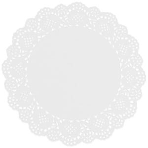 White Paper Doily 7.5&quot;