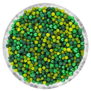 Jungle Nonpareils Blend - Our jungle nonpareils blend is an exclusive mix of classic tiny nonpareils in shades of green.