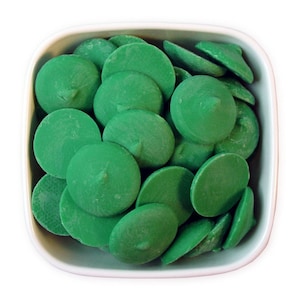 Green Candy Melts 12 OZ - green melting chocolate wafers for cake pops or chocolate making
